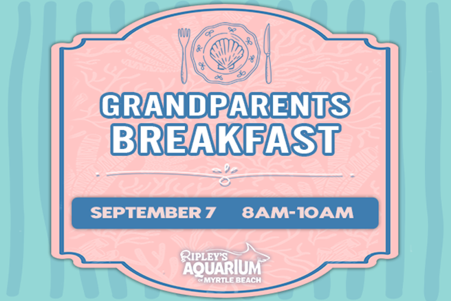 Grandparents Breakfast at Ripley's Aquarium Myrtle Beach